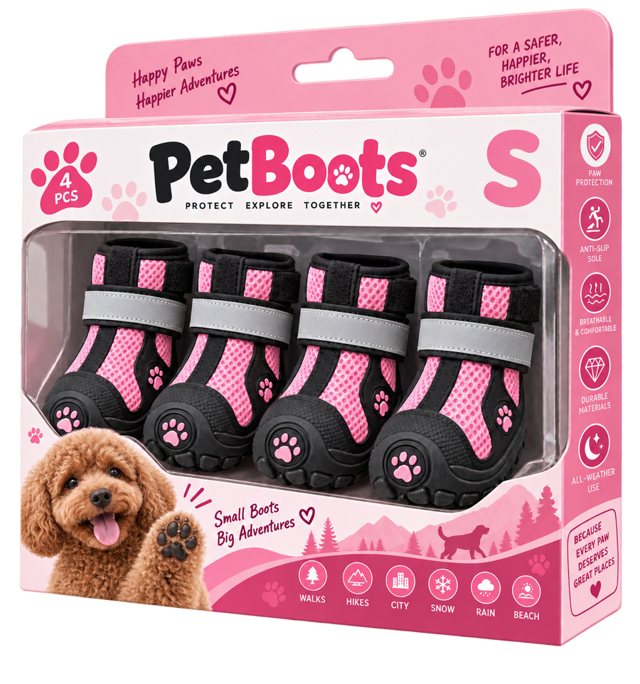Le scarpette PetBoots — Rosa S