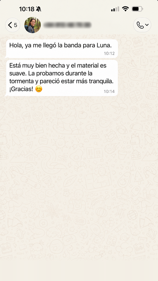 Mensaje de un cliente